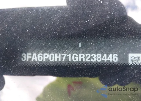 2016 Ford Fusion Se z USA, uszkodzony, nr VIN 3FA6P0H71GR238446